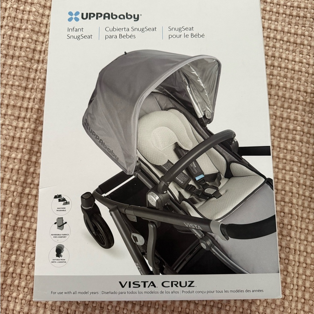 UPPAbaby Infant SnugSeat in Gray